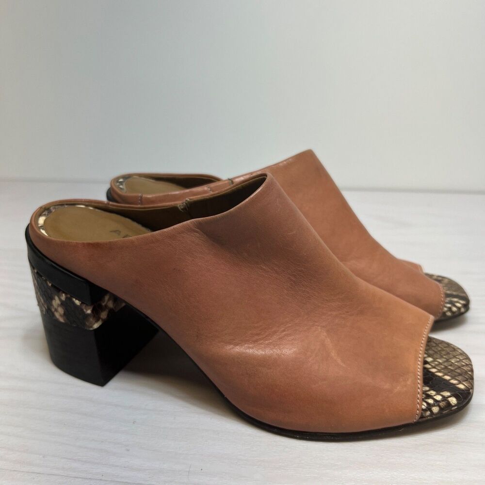 Ariat Women Western Turo 24 Peep Toe Mule Heel Shoe Size 7B Sample
